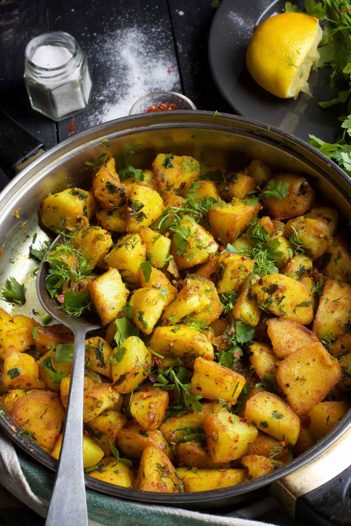 Batata Harra Spicy Roasted Potatoes