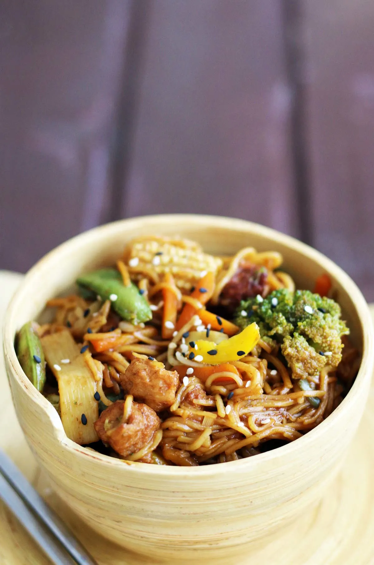 Vegan chicken Stir-Fry 