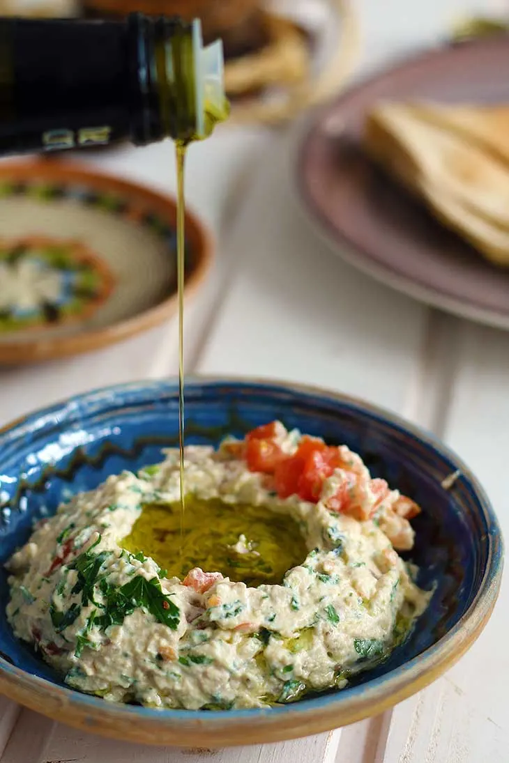 baba ganoush eggplant dip Vegan Picnic Recipes