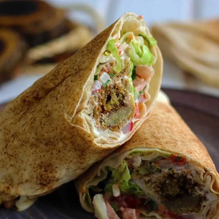 falafel wrap recipe falafel la lipie