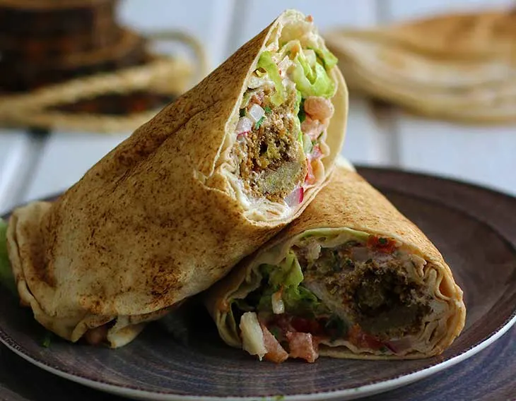 falafel wrap recipe falafel la lipie