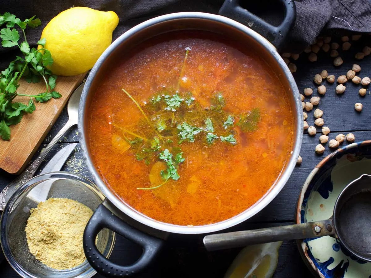 lebanese chickpea soup 