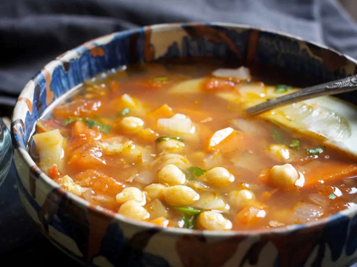 easy lebanese chickpea soup 