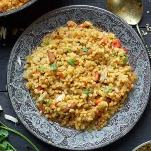 recipe bulgur pilaf turcesc cu bulgur