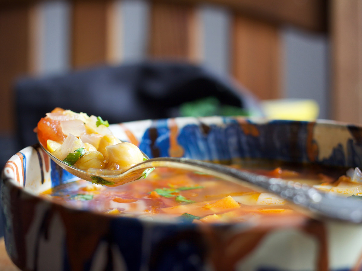 recipe lebanese chickpea soup 