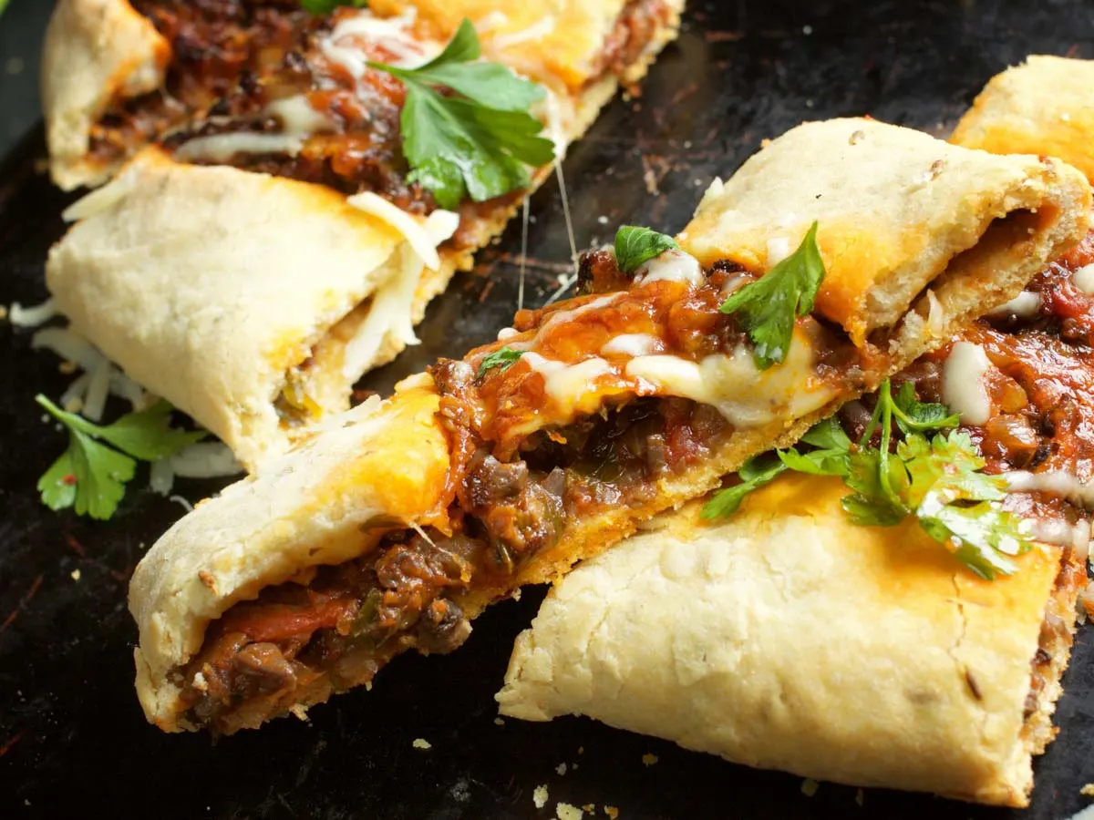 turkish pide stuffed flatbread