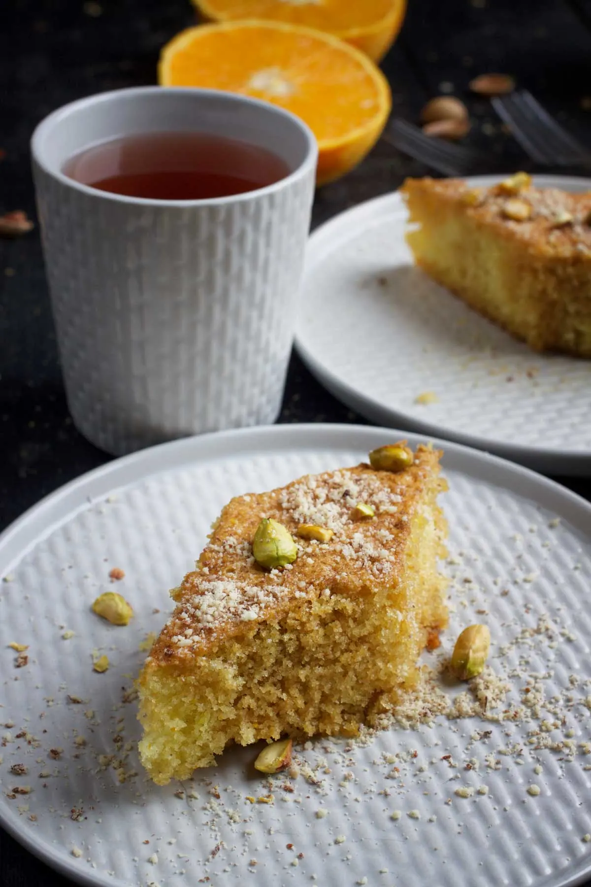 how to make vegan semolina cake