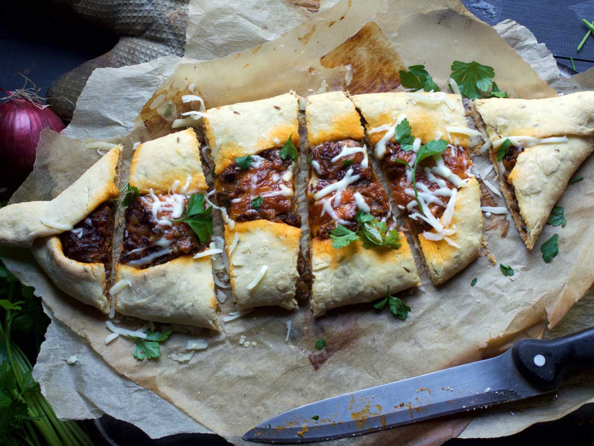 vegan turkish pide