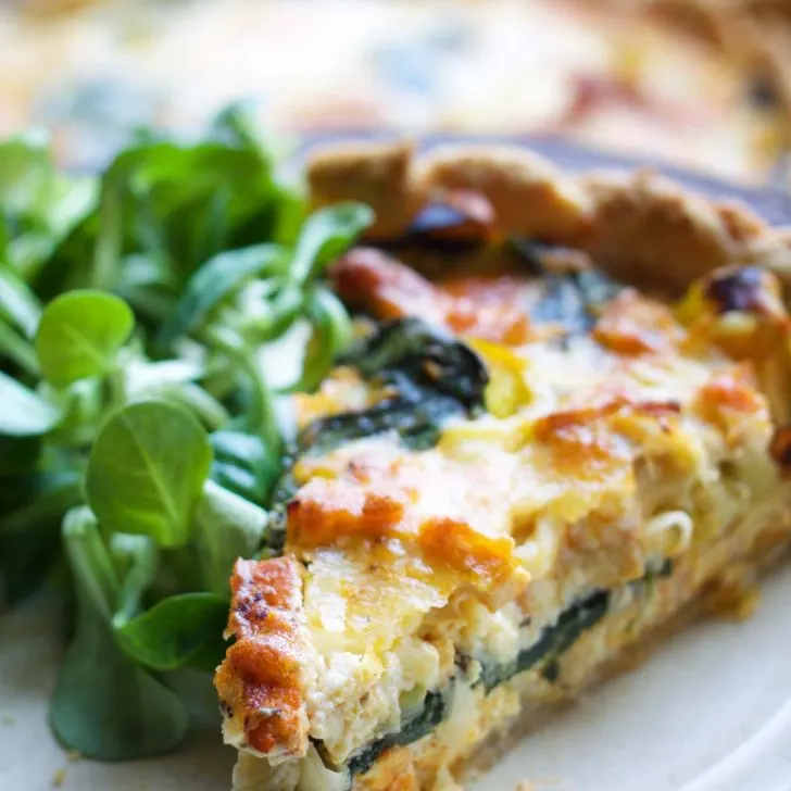 easy vegan quiche lorraine reteta