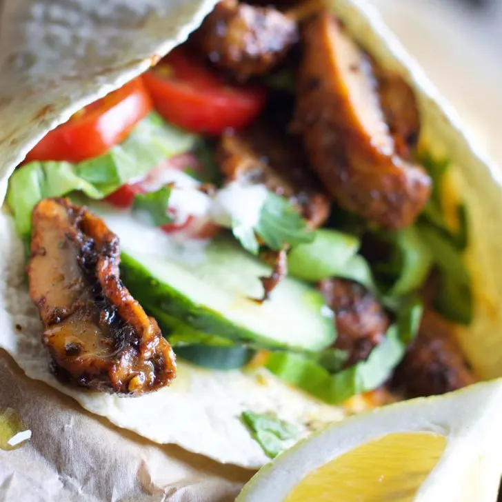 vegan Shawarma recipe reteta saorma_