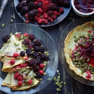 vegan crepes clatite vegane