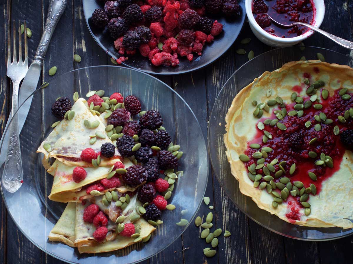 vegan crepes