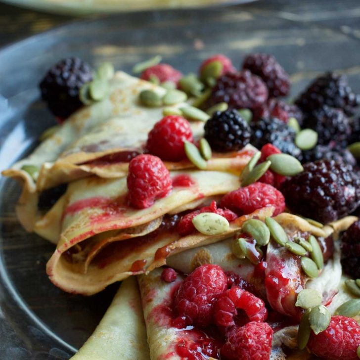 vegan crepes recipe clatite vegane