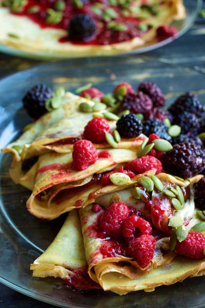 Vegan Crepes (Just 4 Ingredients)