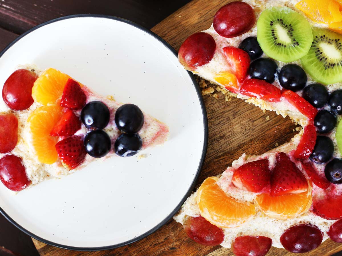 vegan fruit tart easter recipe