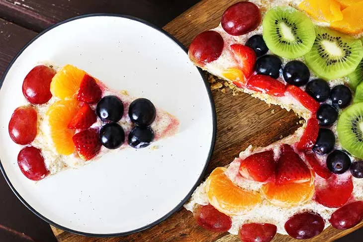 vegan fruit easter tart 