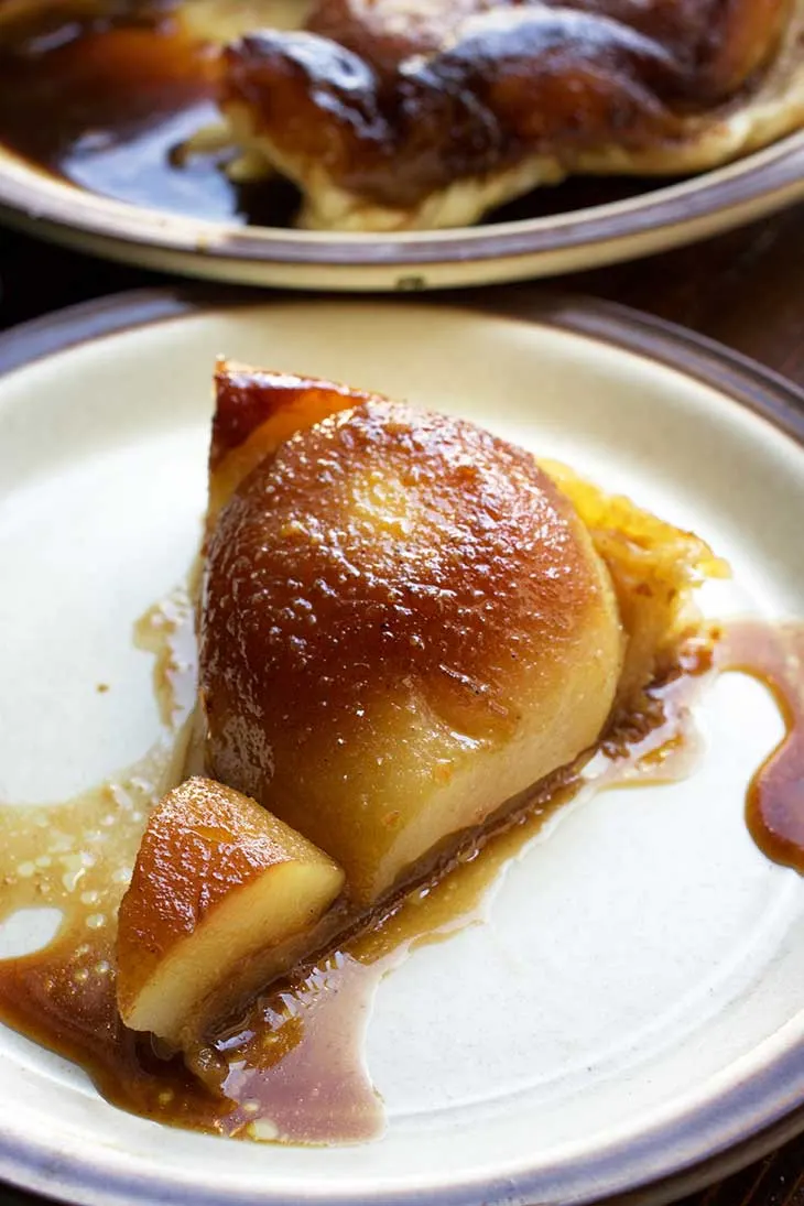 vegan pear tarte tatin recipe 