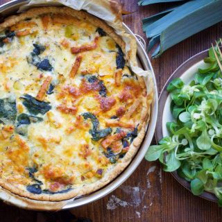 vegan quiche lorraine reteta