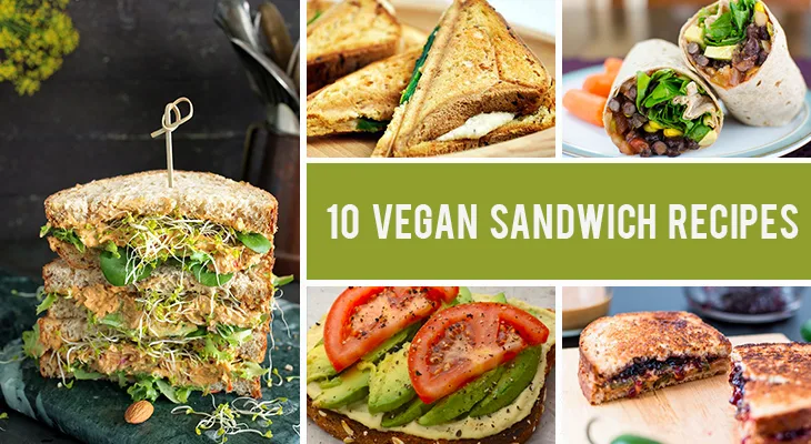 10 Drool-Worthy Vegan Sandwich Recipes Ready In Less Than 15 Minutes