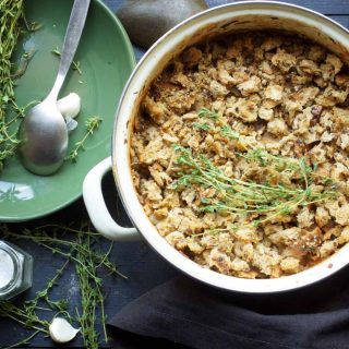 Vegetarian Cassoulet Slow-cooked White Bean Casserole