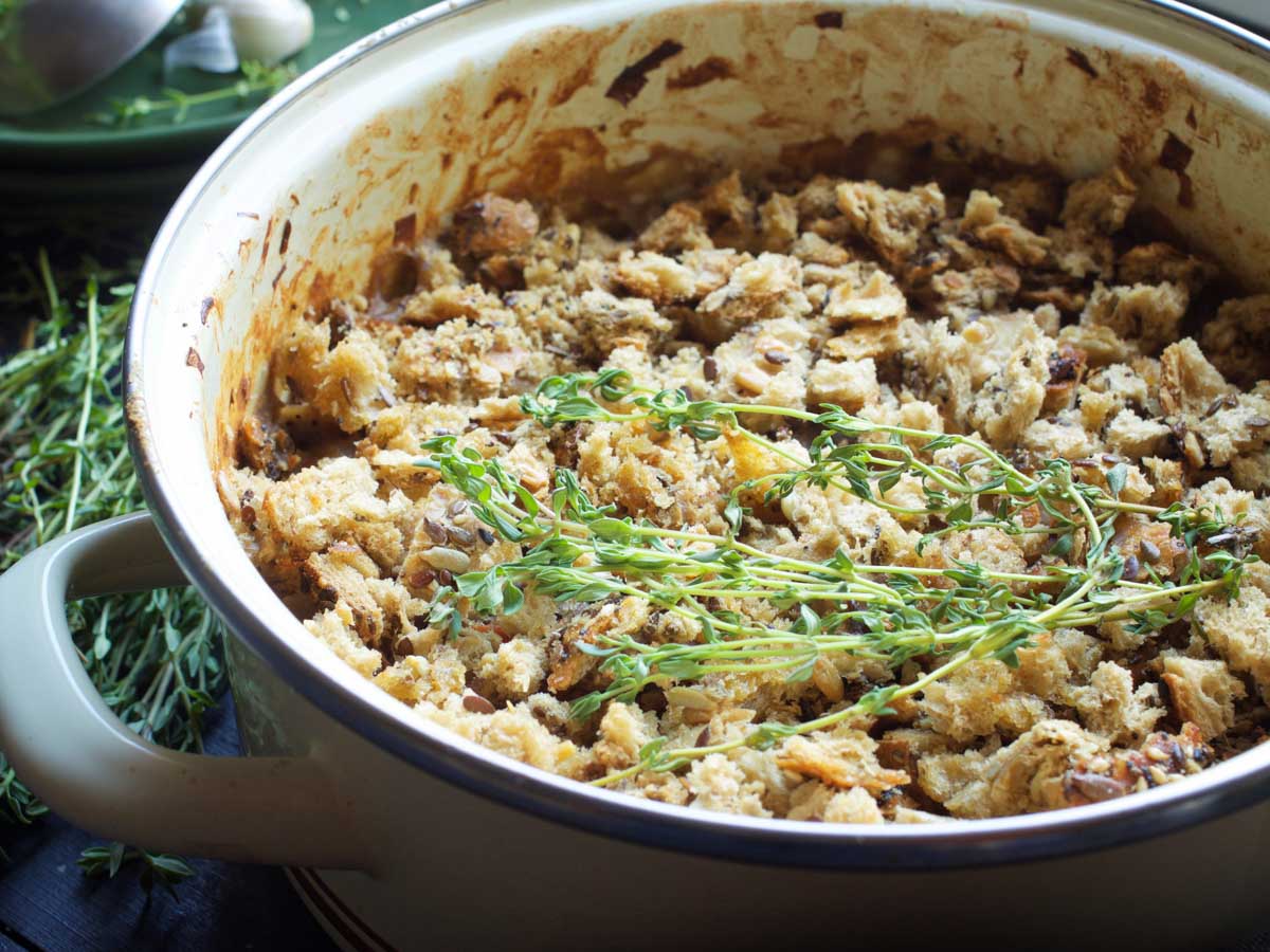 Vegetarian Cassoulet Slow-cooked White Bean Casserole recipe