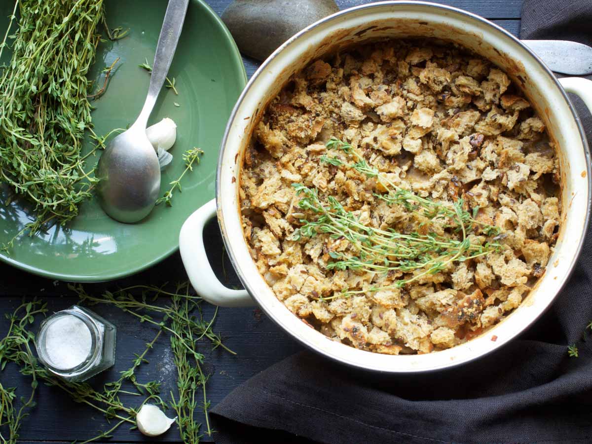 Vegetarian Cassoulet Slow-cooked White Bean Casserole