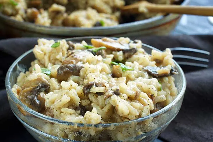 recipe vegan mushroom risotto 
