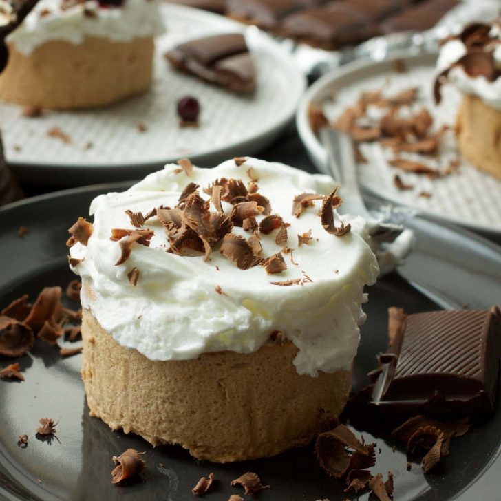 vegan French Silk Pie Prajitura cu Mousse de ciocolata