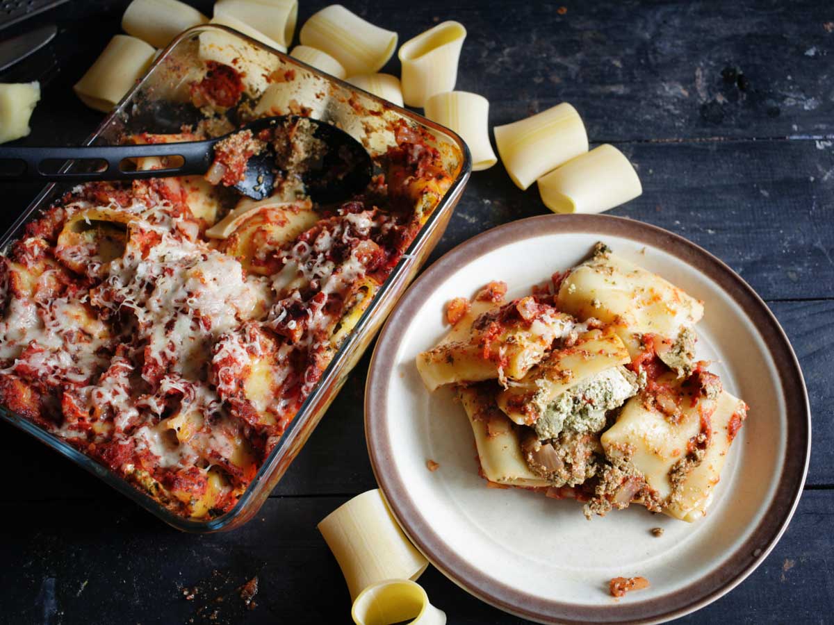 Vegan Stuffed Pasta 