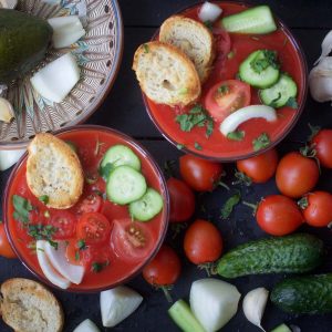 gazpacho summer soup recipe