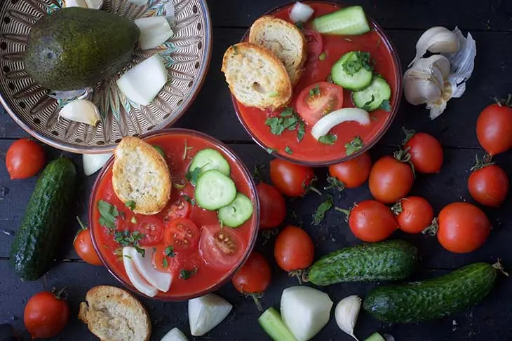 gazpacho summer soup recipe