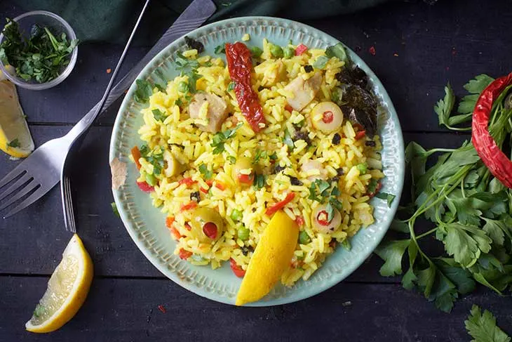 healthy vegan paella recipe spanish cuisine