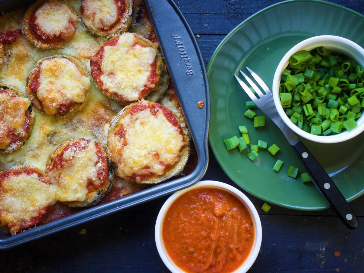 vegan eggplant parmesan