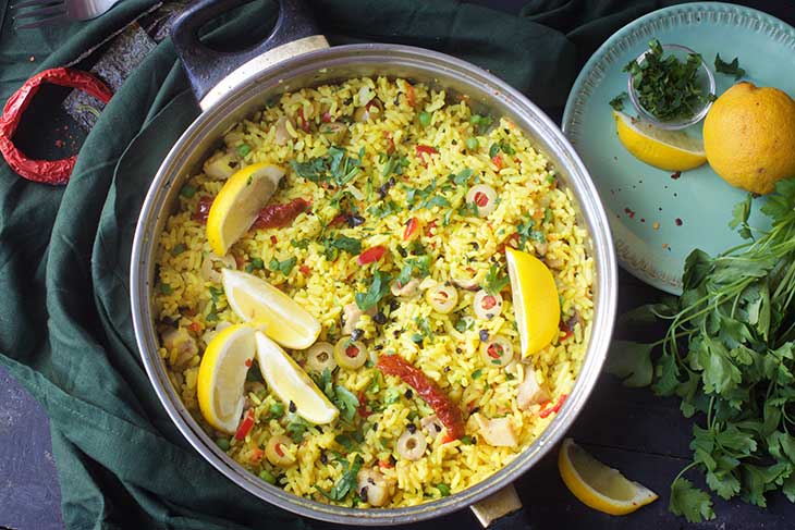 Paella Vegetariana Gourmandelle