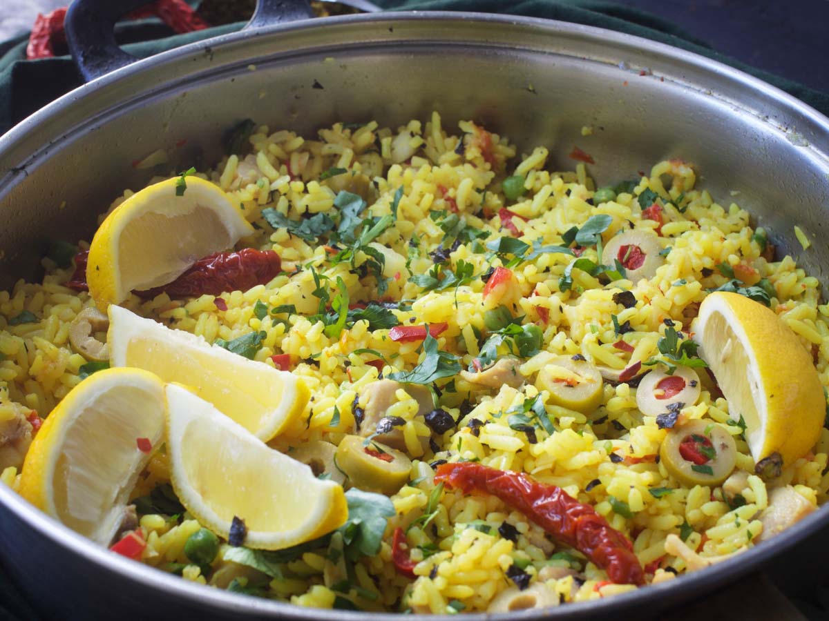 vegetarian paella recipe