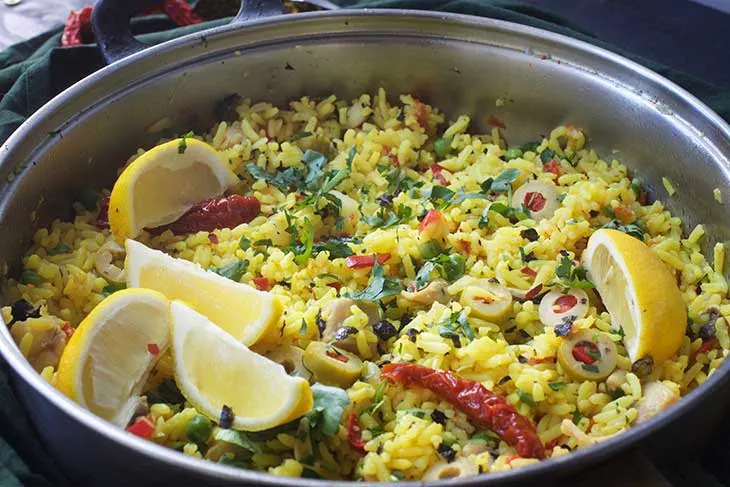 vegetarian paella recipe