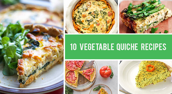10 Vegetable Quiche Recipes Everyone Will Love