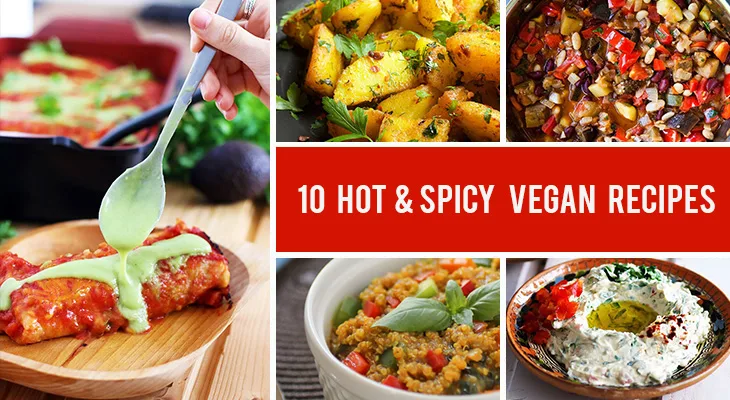 10 Hot & Spicy Vegan Recipes