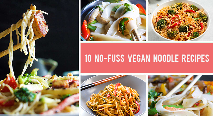 10 No-Fuss Vegan Noodle Recipes For Busy Weeknights