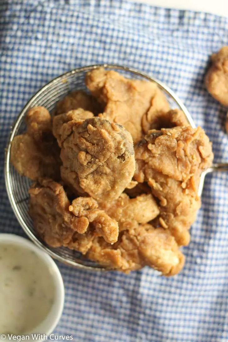 Fried Oyster Mushrooms