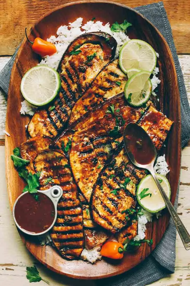 Jamaican Jerk Grilled Eggplant Vegan Grill Recipes