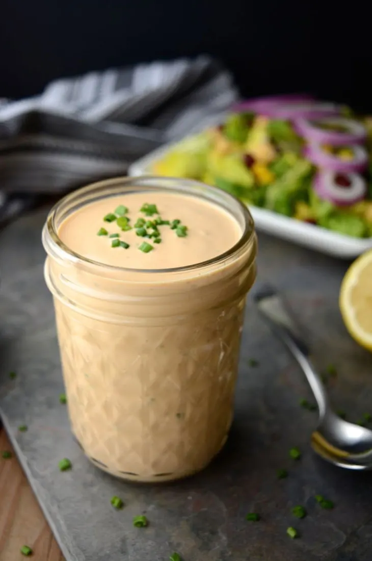 Creamy Vegan BBQ Ranch Dressing (Gluten-Free, Oil-Free)