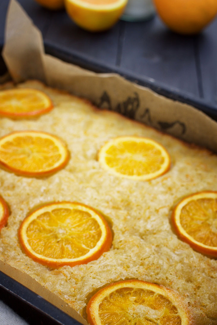 Vegan Orange Pie Portokalopita prajitura greceasca cu portocale