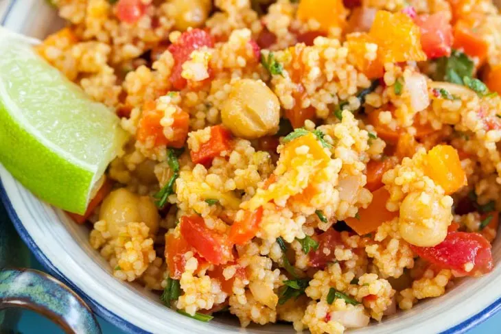 Vegan Couscous Salad with Salsa