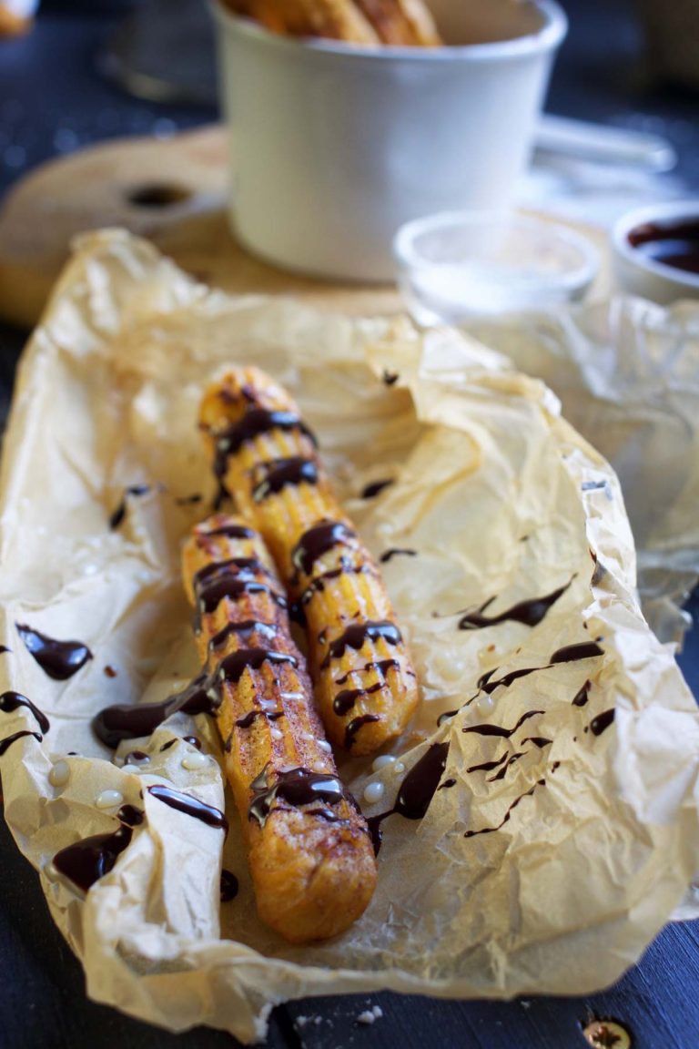 spanish vegan churros de post