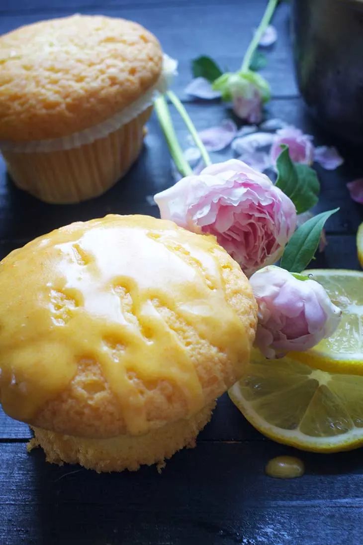 spanish vegan magdalenas lemon muffins