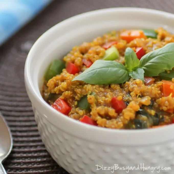 Spicy Veggie Quinoa Curry