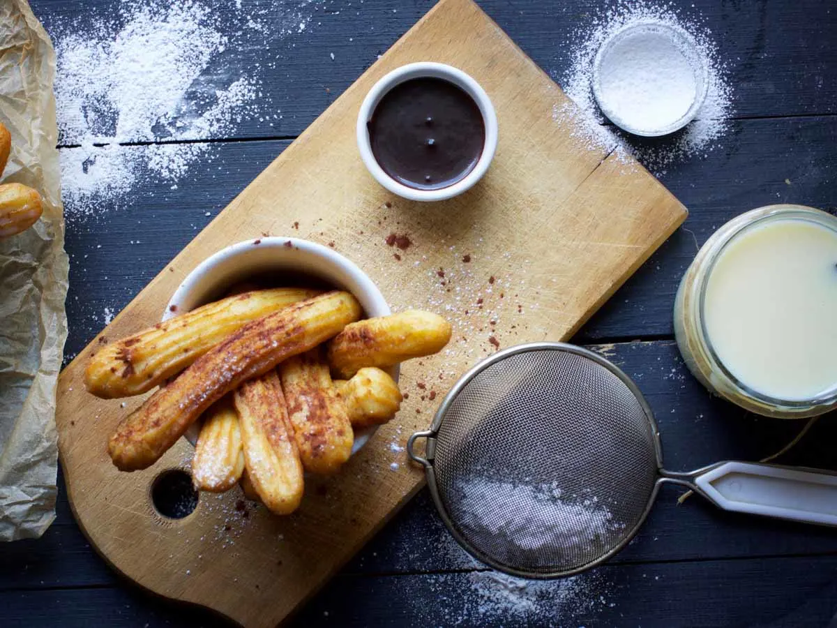 vegan churros de post