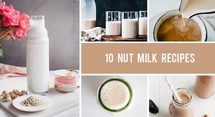 10 Nut Milk Recipes You Can Make At Home