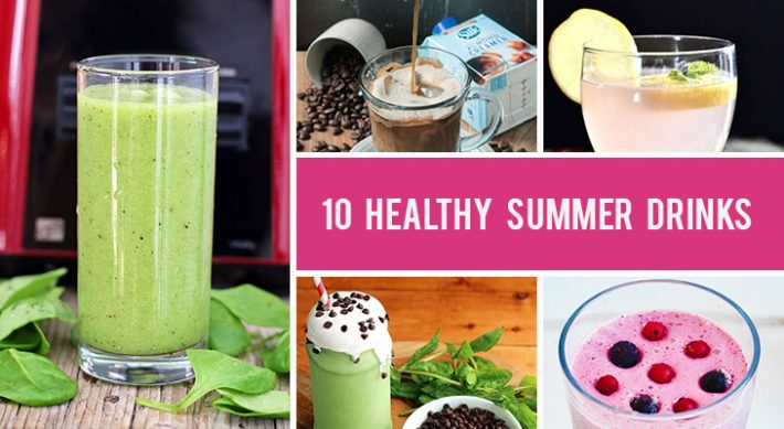 10 Healthy Summer Drinks For When It's Hot AF Outside - Gourmandelle